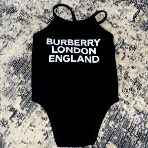 18-24 months Burberry Baby Girl Logo One-Piece